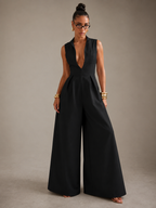 Combinaison Sans Manches Taille Haute