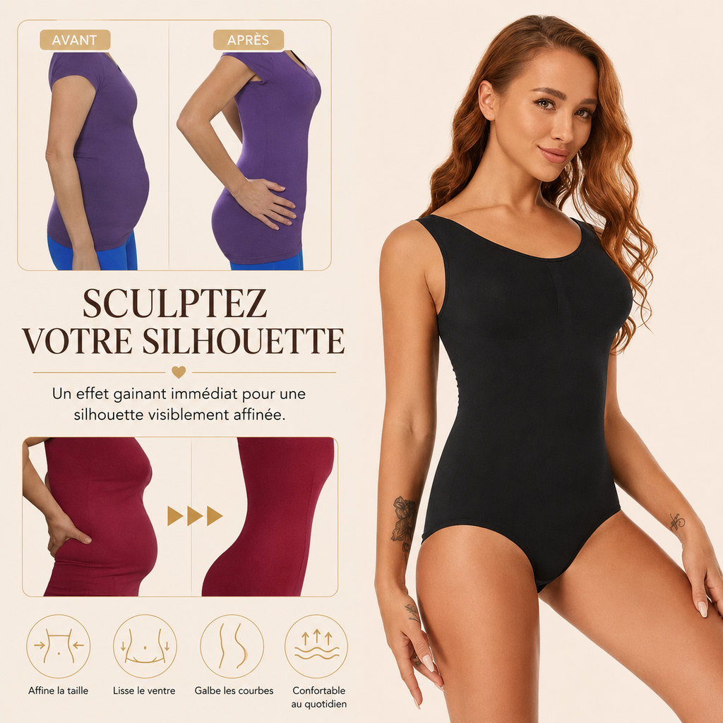 Body Sculptant Grande Taille | Maintien Intégral