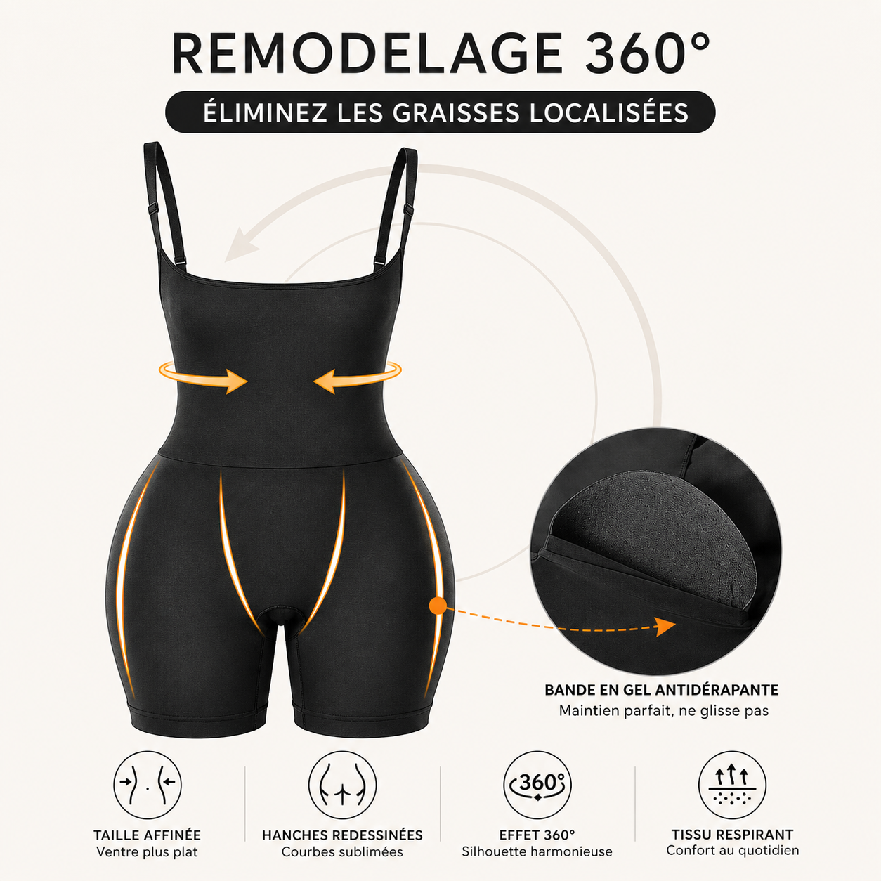 Body Sculptant Sablier | Courbes Sublimées
