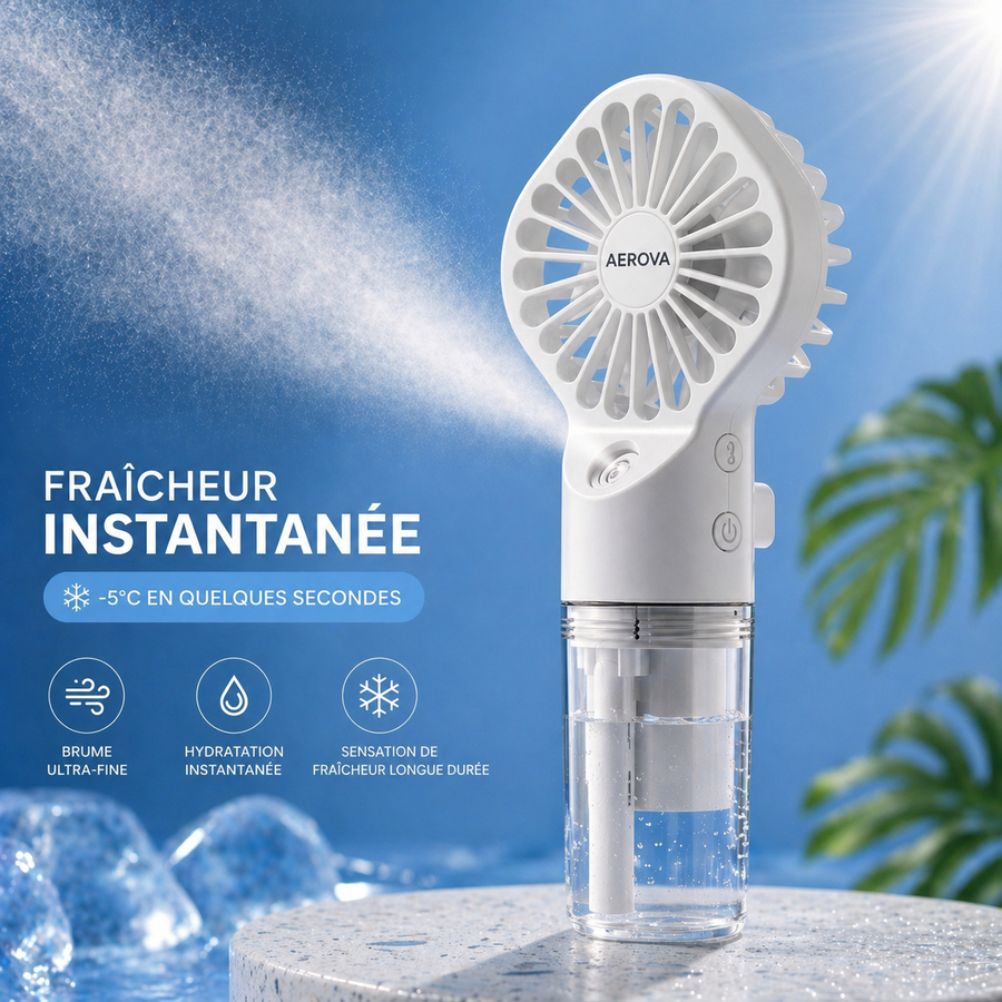 Ventilateur Aerova Blanc