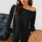 Ensemble Casual 2 Pièces Épaules Dénudées