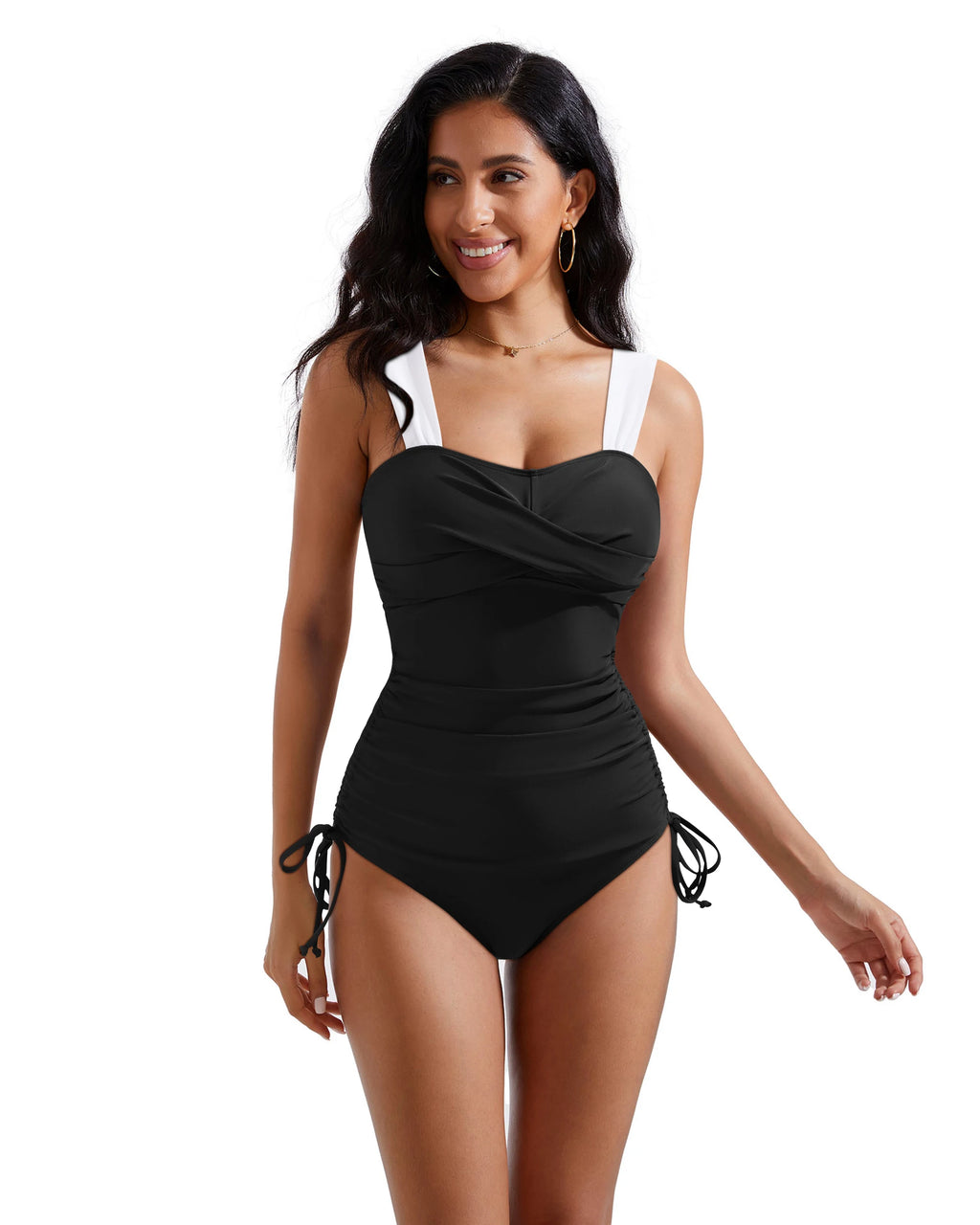 Maillot de bain une pièce sexy d'été grande taille push-up pour femme, combinaison de bain une pièce grande taille, tenue de plage pour femme