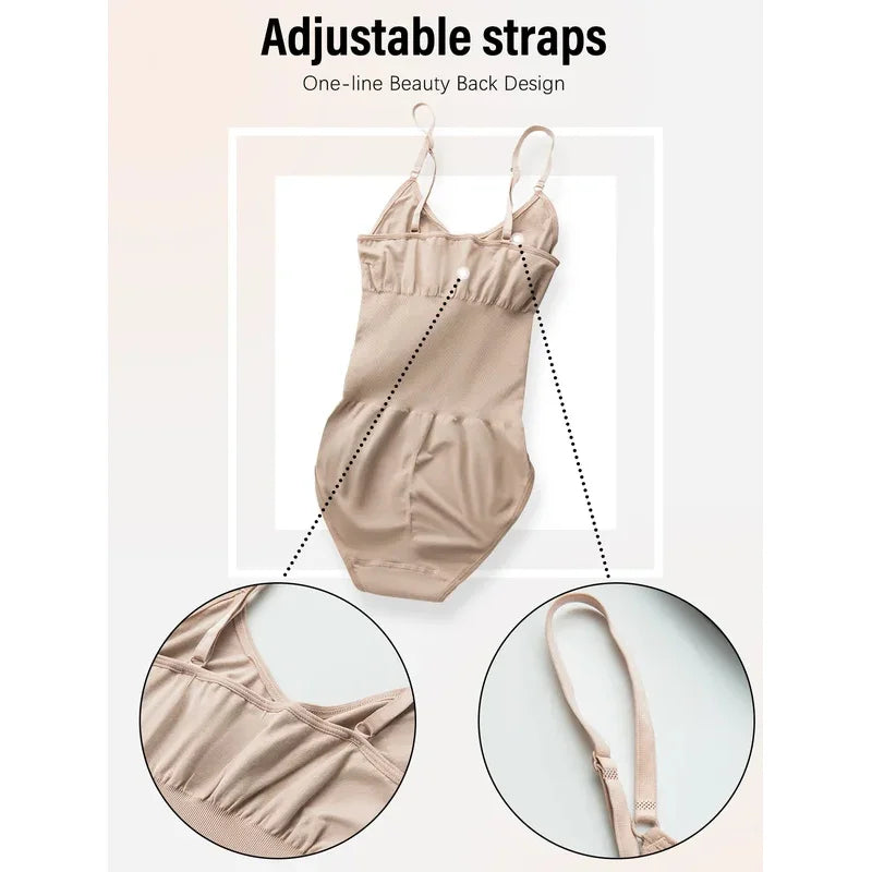 Women's Sexy Shapewear Seamless Slimming Butt Lifter Full Body Shaper Smooth Out Bodysuit Open Crotch High Elastic Body Suits