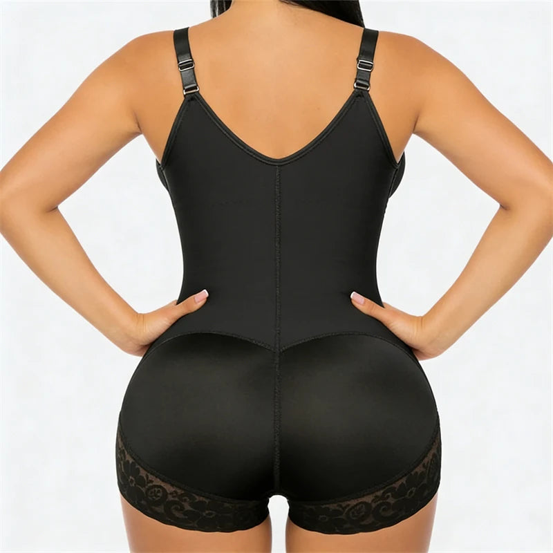 Vêtements de compression pour femmes, corsets, gaine courte sculptante pour l'abdomen, gaine post-partum, gaine post-liposuccion, body Fajas Colombianas