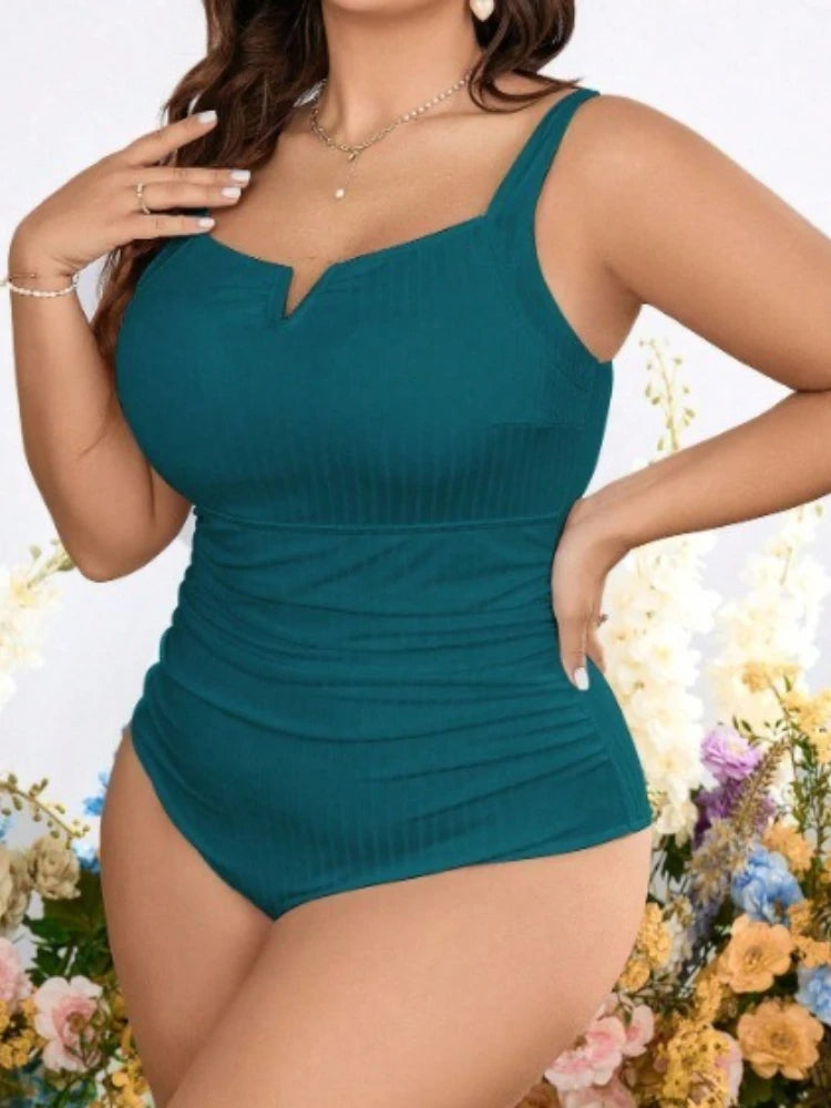 4XL grande taille maillots de bain femmes une pièce maillot de bain grand Bikini body maillots de bain baigneur maillot de bain femme Push Up Monokini