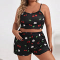 Ensemble de Pyjama Cœurs d'Été | Grande Taille
