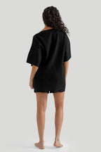 Ensemble 2 Pièces Blouse Col V & Short
