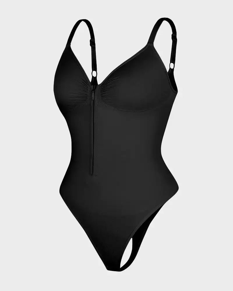 Body Sculptant Zippé | Élégance Sculptante