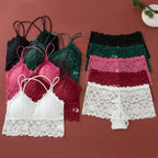 Ensemble de Lingerie Voile de Dentelle