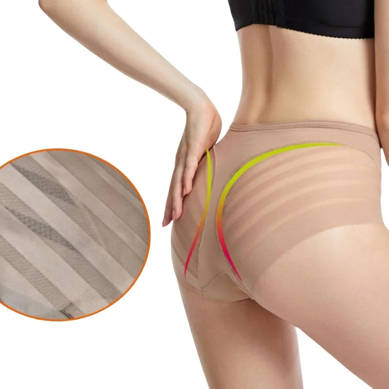 Culotte Gainante Taille Mi-Haute | Ensemble de 2