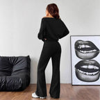 Ensemble Casual 2 Pièces Épaules Dénudées