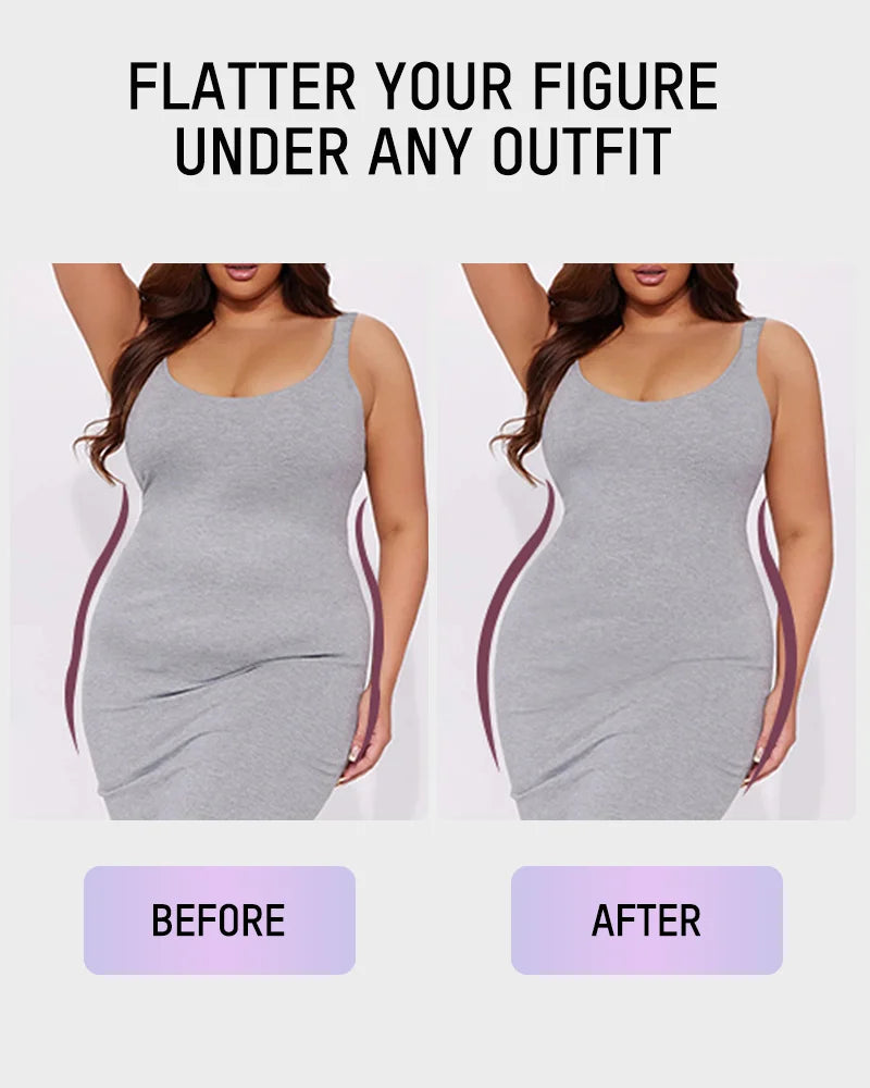 Body sculptant tout-en-un string sexy, lingerie amincissante pour femme, gaine amincissante ventre plat avec bretelles modelantes