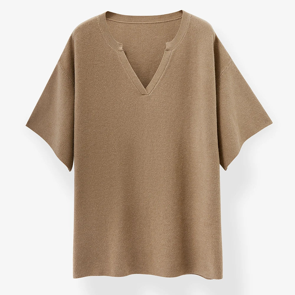 Ensemble 2 Pièces Blouse Col V & Short