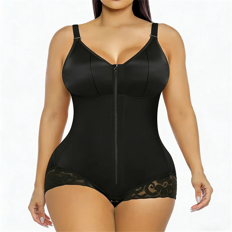 Vêtements de compression pour femmes, corsets, gaine courte sculptante pour l'abdomen, gaine post-partum, gaine post-liposuccion, body Fajas Colombianas