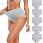 Culotte Taille Haute Grande Taille | Lot de 5