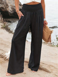 Pantalon Coupe Large Confort avec Poches