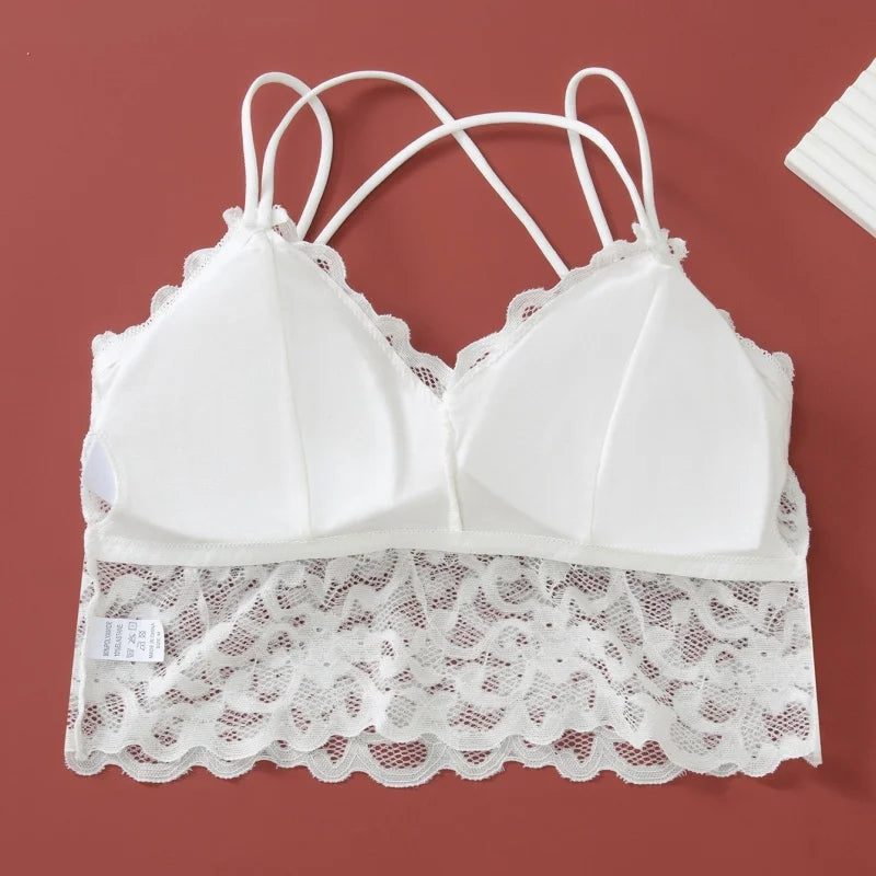 Ensemble de Lingerie Voile de Dentelle