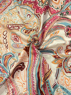 Robe Longue Paisley Grande Taille