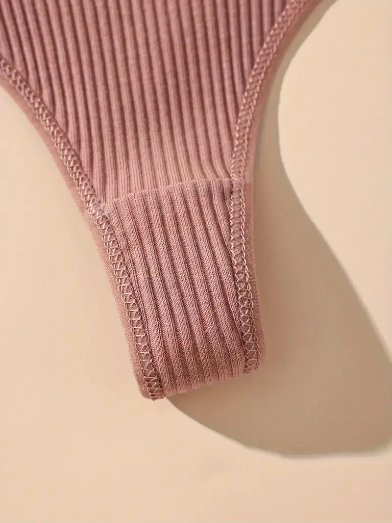 String en Coton Taille Basse | Ensemble de 7