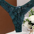 String en Dentelle Transparente | Taille Basse