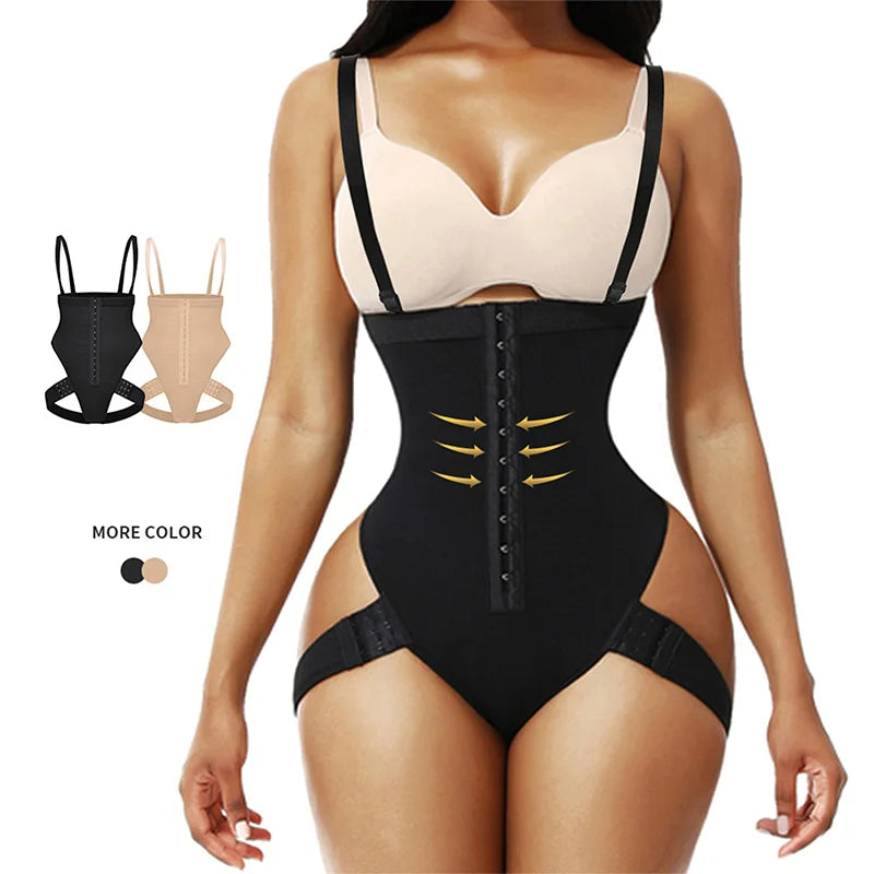 Taille haute Abdomen bout à bout contrôle culotte brève butin ascenseur sans couture Shapewear minceur tirant sous-vêtements corps Shaper