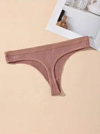 String en Coton Taille Basse | Ensemble de 7