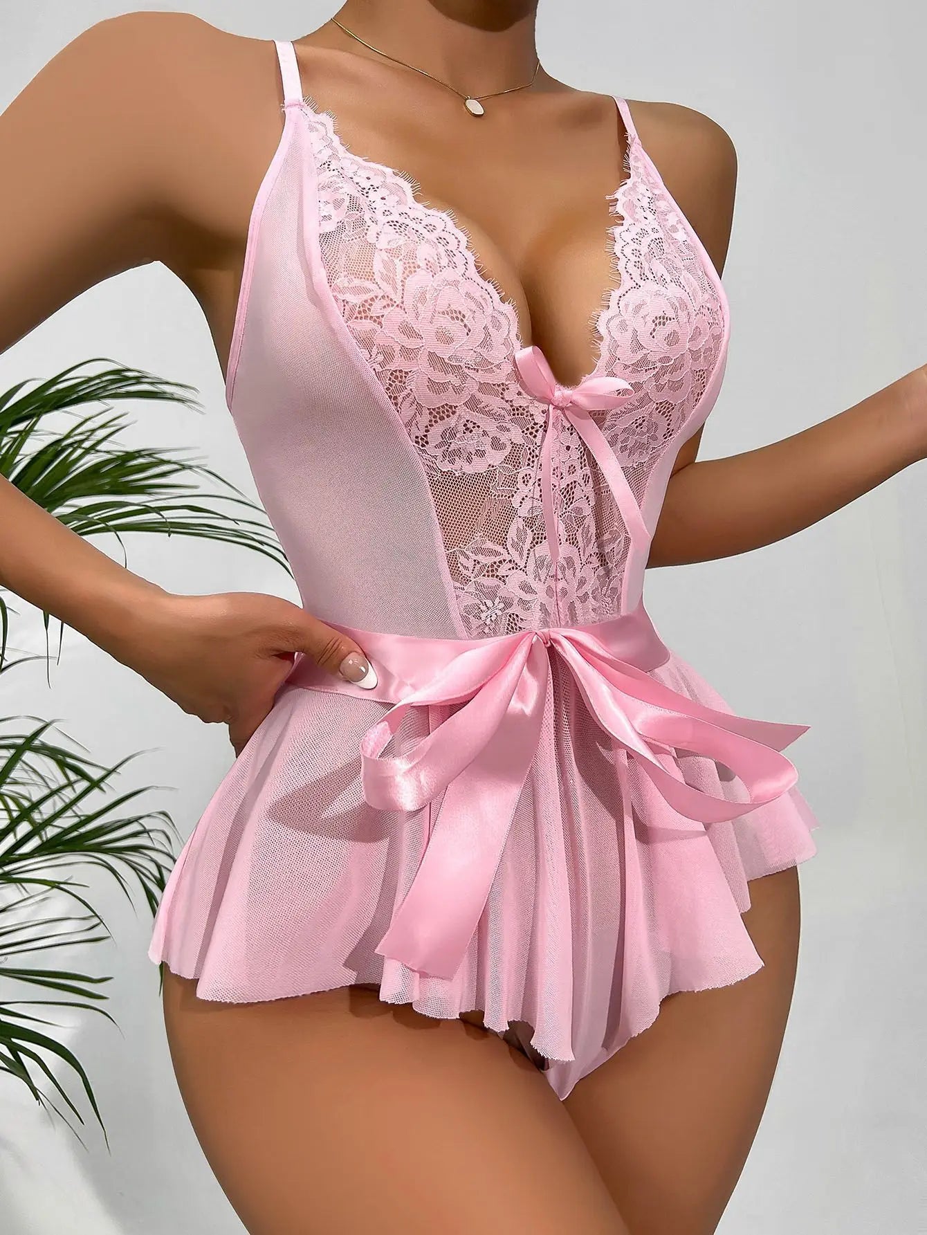 Ensemble de Lingerie Féérique en Dentelle